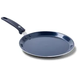 Essentials Crêpepfanne 24 cm - Schwarz Rund Keramik Greenpan