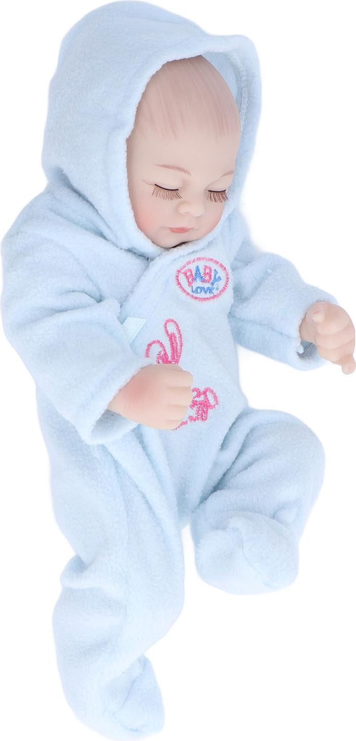 Gistuch Levensechte Reborn-babypop van zacht siliconen met pyjama, 25 cm