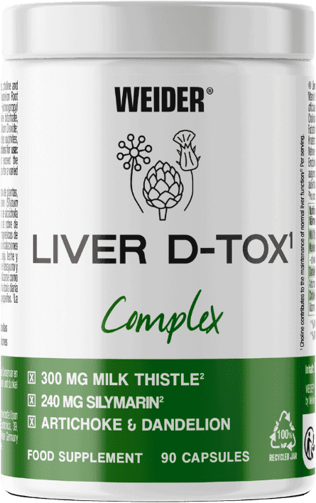 Weider weider liver d-tox 90 caps