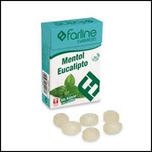 Sweetsin Farline Caramelos Menta-Eucalipto Sin Azucar 36,5 g