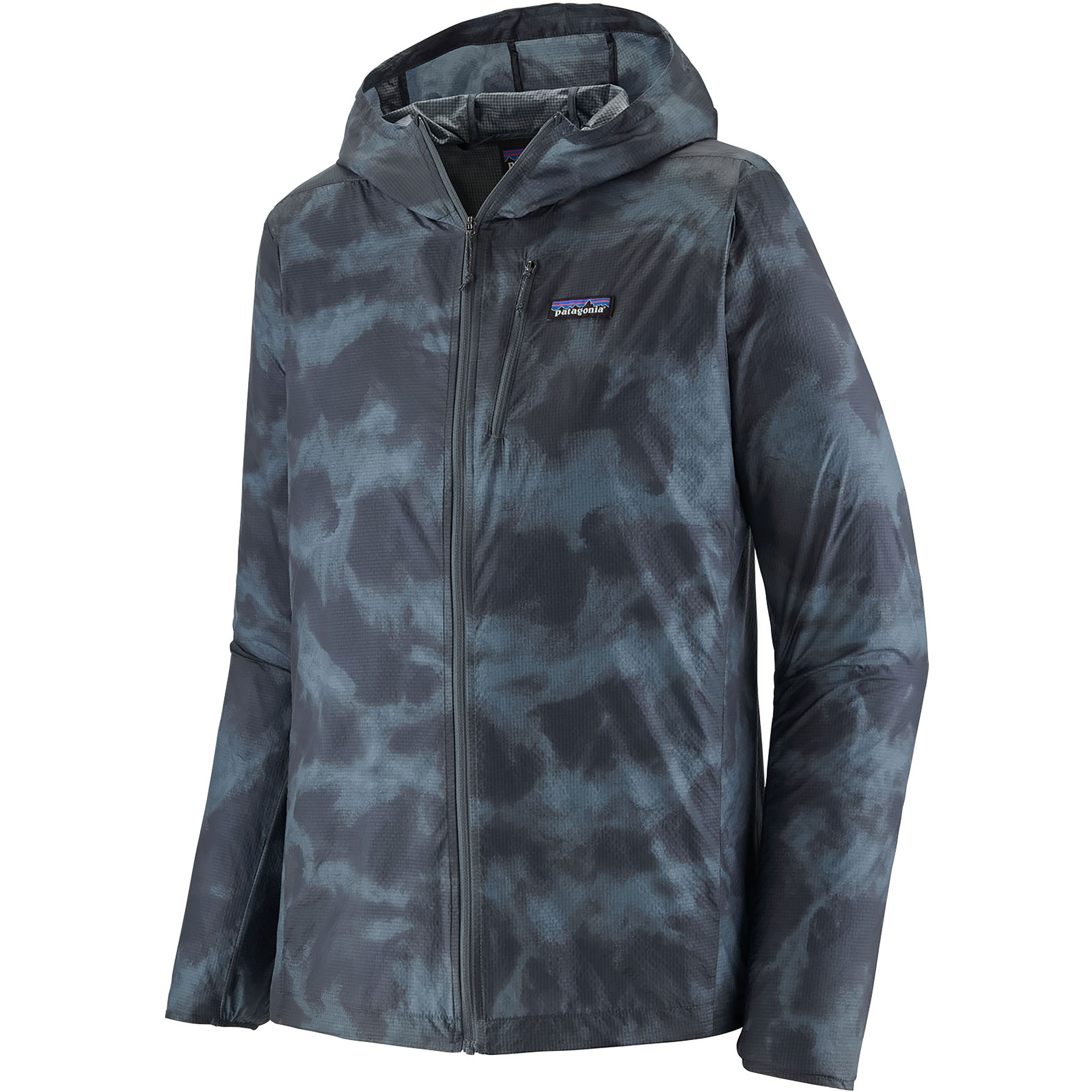 Patagonia Houdini Herren Laufjacke grau Größe S Trekking Klein verpackbar Wasserabweisend