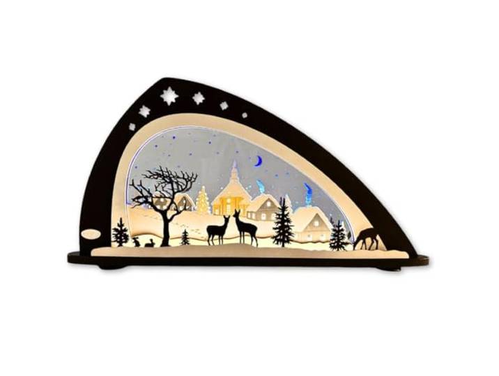 weigla - LED Schwibbogen Stille Nacht I Erzgebirge I Weihnachten