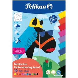 Pelikan 101639 Kunstdruckpapier Kunstpapier 10 Blätter