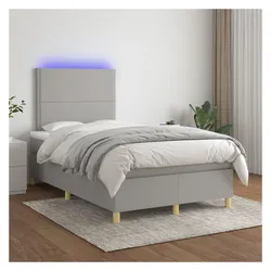 vidaXL, Boxspringbett, Inlenetta (Flach mit Nägeln) (120 x 200 cm)