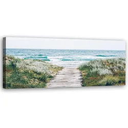 WANDBILD wellen über dem meer