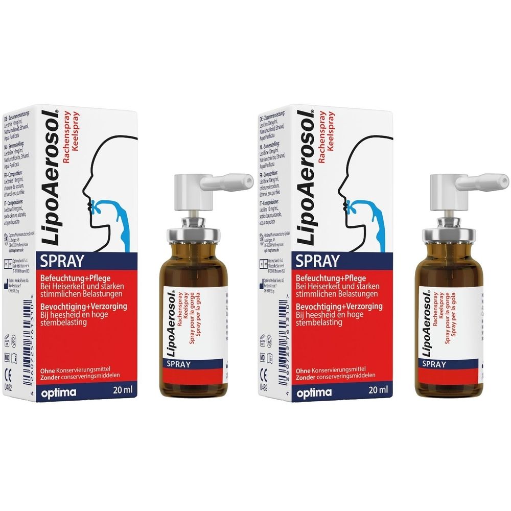 Lipoaerosol Spray 2x 2x20 ml
