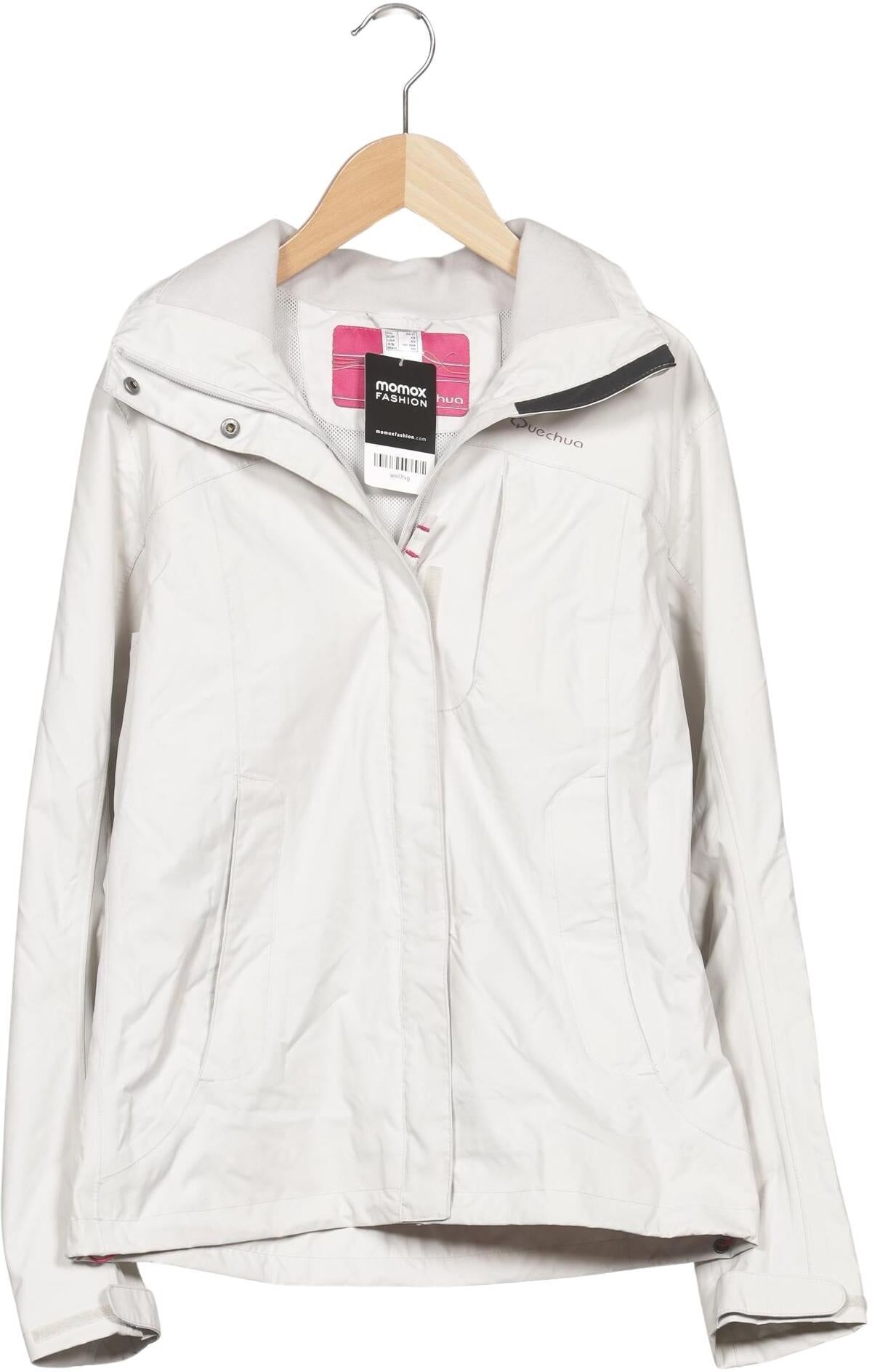 quechua Damen Jacke, Cremeweiß, Gr. XS, Synthetik - Second Hand