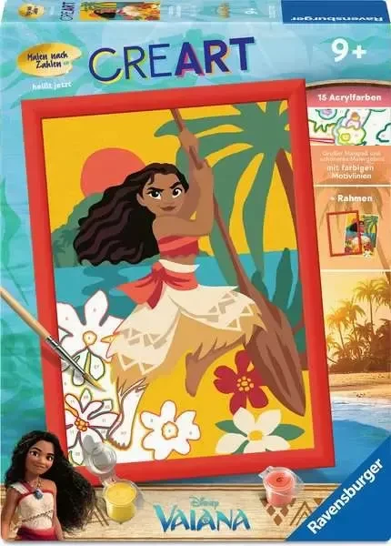 Ravensburger CreArt - Vaiana's Abenteuer