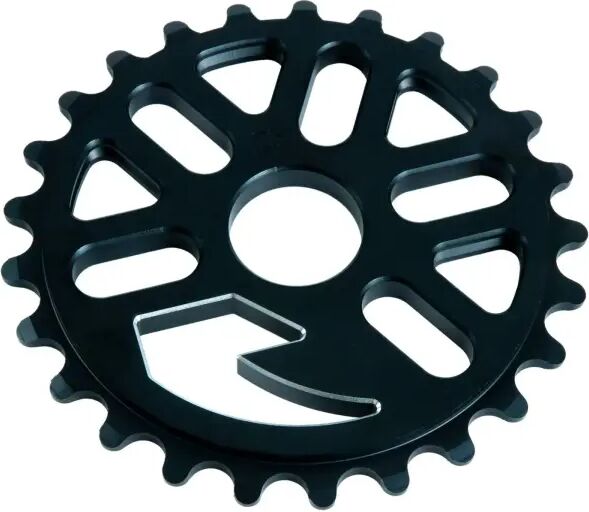 Freestyle BMX Kettenblatt Tall Order One Logo (Schwarz - 25T)