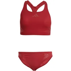adidas Lanelux Y-Back Bikini Damen JX5157 - shadow red 40