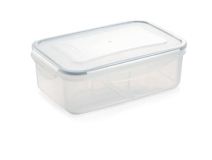 Tescoma Dose mit 2 Schalen FRESHBOX 1,2 L, rechteckig