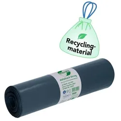 Deiss 120 L Schwerlast-Müllsäcke aus Recyclingmaterial dunkelblau Strong 25 Stück blau, 70x110 cm