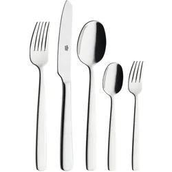 GSW Besteckset - PREMIUM - 893480 - 30-teilig - Massiver Edelstahl 18/10, Besteck, Silber