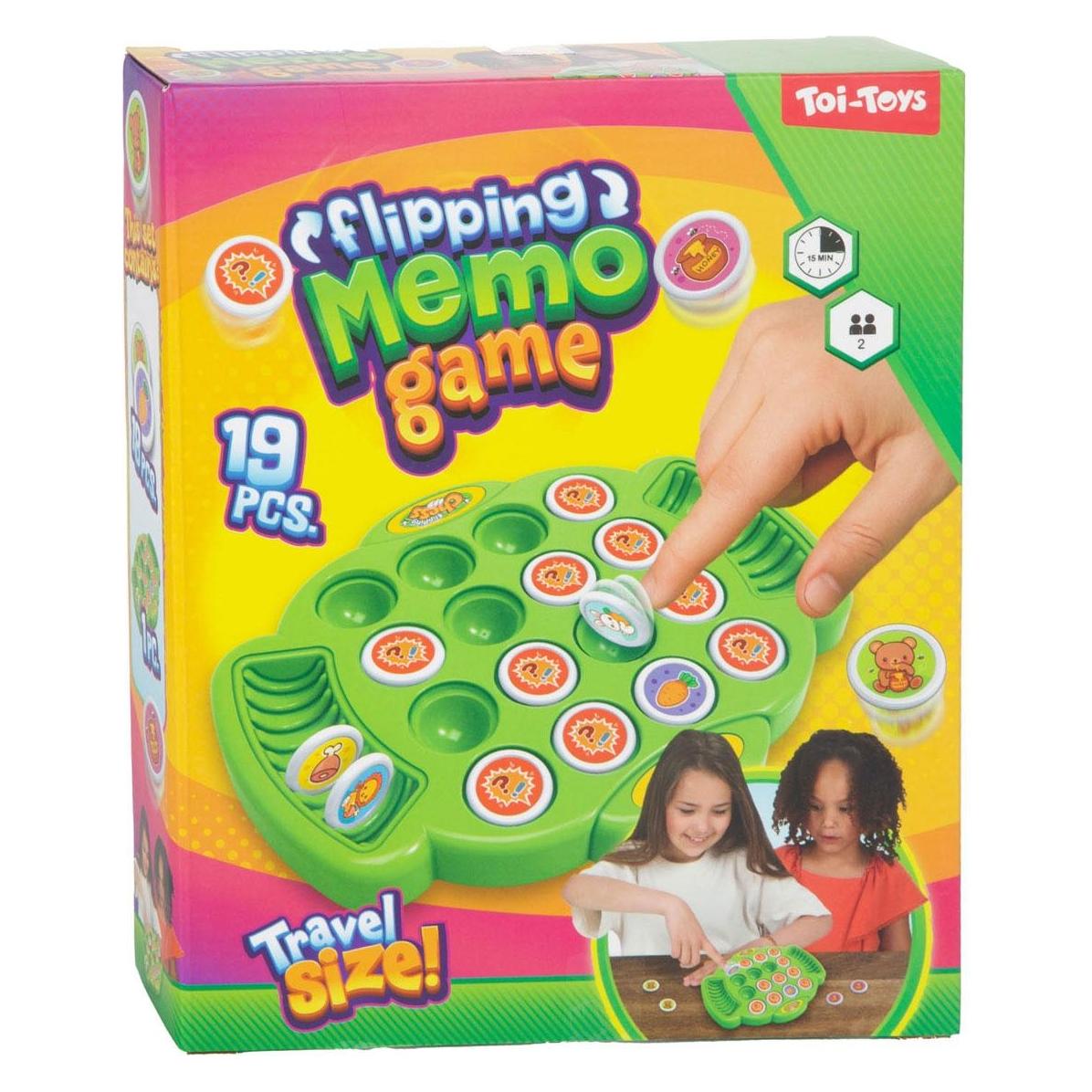 Toi-Toys GAMES Memory Game Memo Flip Over - 19 Stück. (69898489)