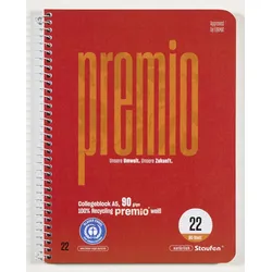 Staufen® Premio Collegeblock kariert DIN A5