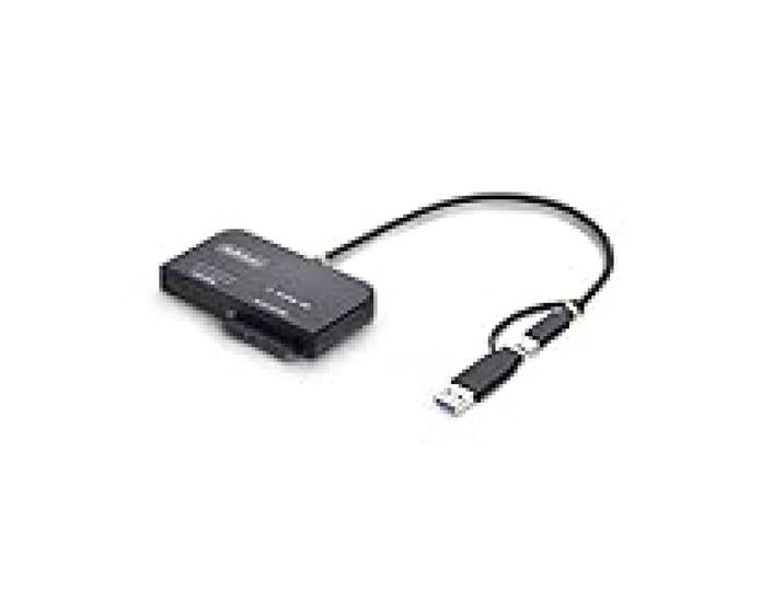 StarTech Adaptateur USB-C/A vers M.2 NVMe et SATA 2,5/3,5 (USB31CSAT3M2E)