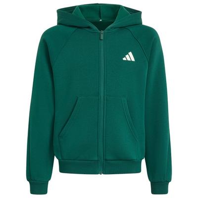adidas - Kid's Seasonals Collegiate Typography Full Zip - Sweat- & Trainingsjacke Gr 164 grün