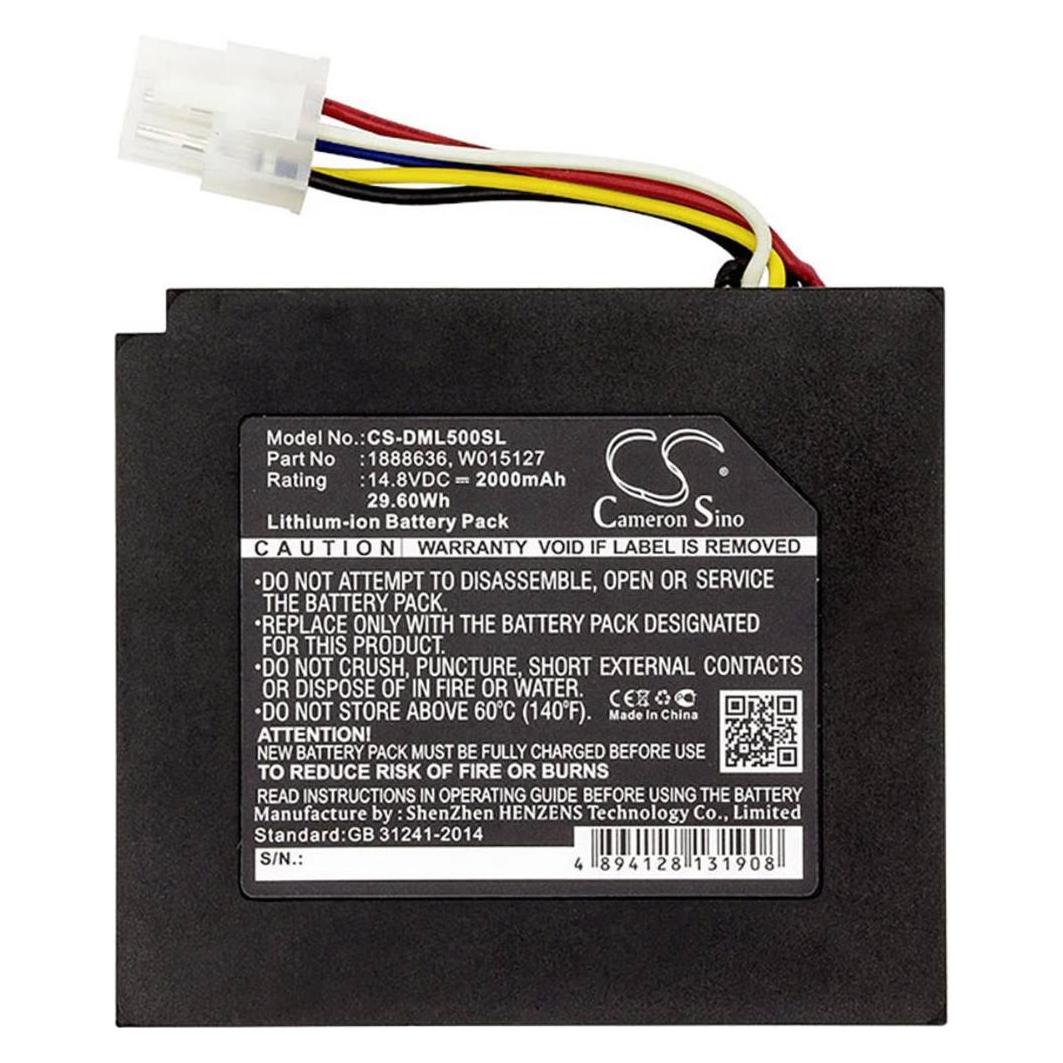 Beltrona Drucker-Akku 14.8 V 2000 mAh ersetzt Original-Akku 1888636, 634169A, W015127 BELDML500SL (1 Stk., 2000 mAh) (BELDML500SL)