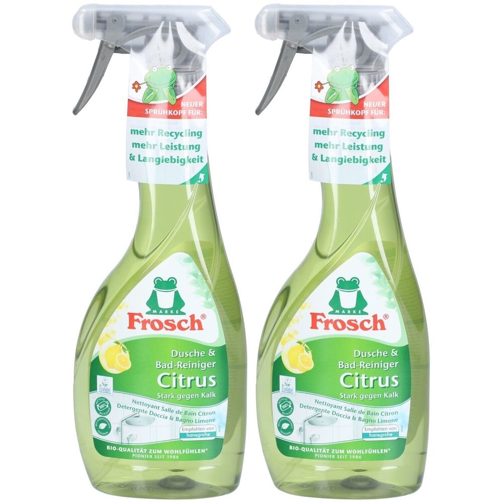 Frosch Badreiniger Zitrone x2 2x500 ml Sonstige