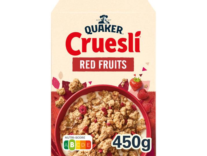 Quaker Cruesli Rode Vruchten - 450 g