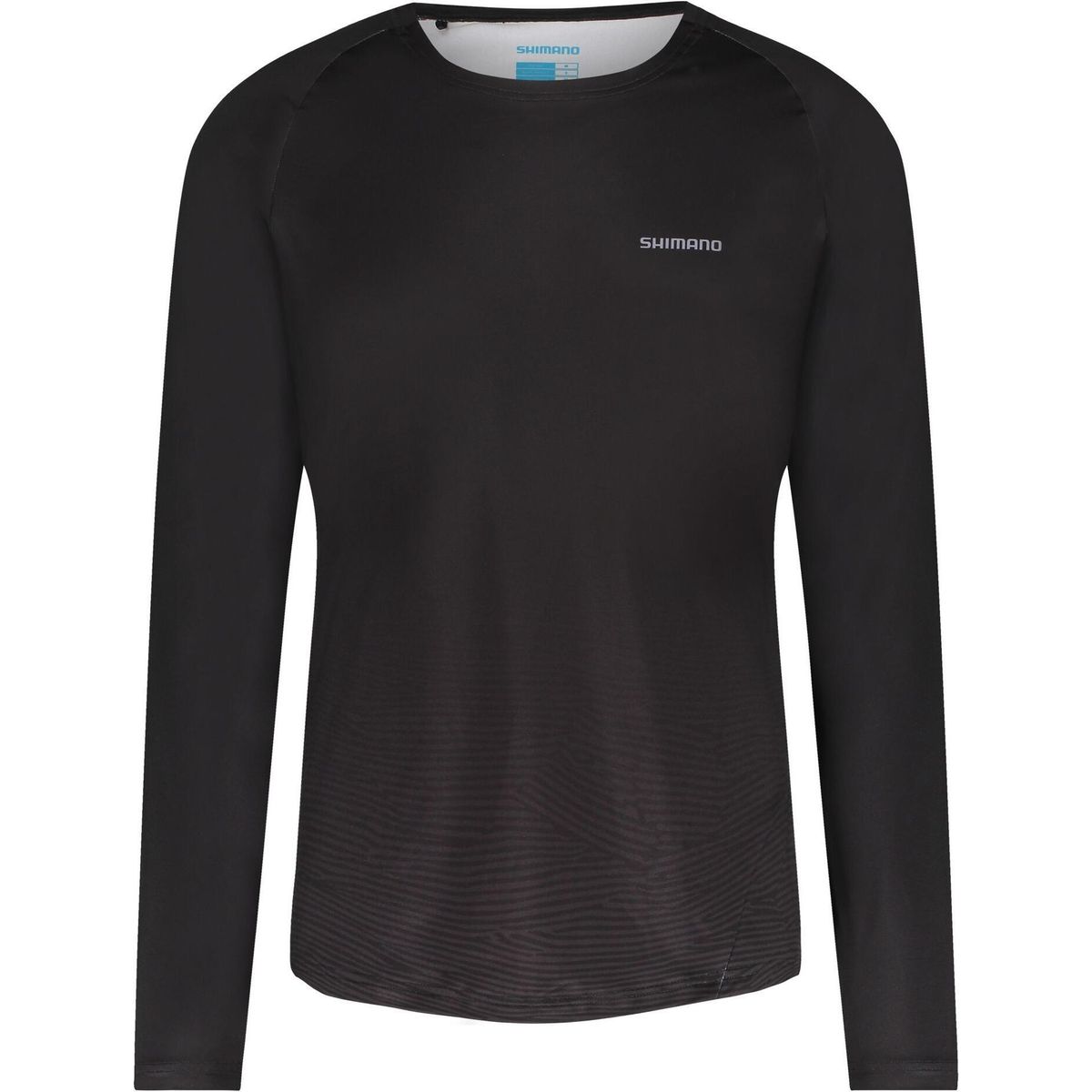 Shimano Parco (myoko) Long Sleeve Jersey Warm Printed black/gray line 2XL PCWJSMWWE11ML2008