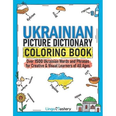 Ukrainian Picture Dictionary Coloring Book, Taschenbuch von Lingo Mastery, Lingo Mastery, 978-1-951949-65-5
