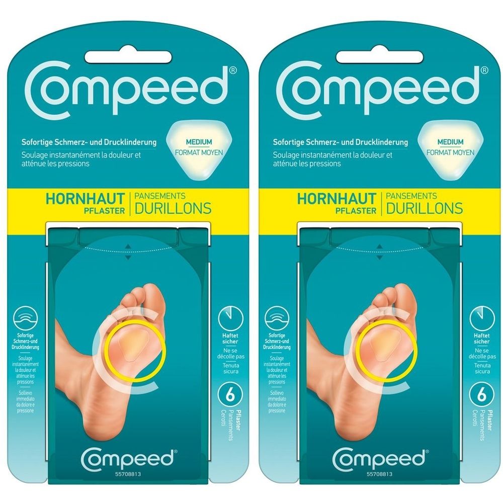 Compeed Hornhaut x2 2x6 St Pflaster