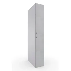 WIMEX Schrank Multiraumkonzept Dekor Weiß / Grau