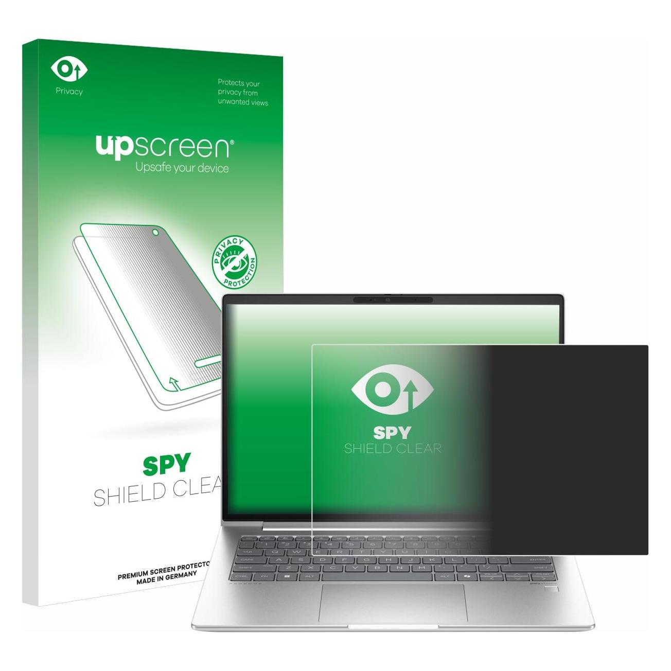 upscreen Sichtschutzfolie Anti-Spy Privacy Folie Blaulicht-Schutz (14", 16:10) (3556129)