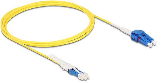 Delock 88299 Glasfaser LWL Anschlusskabel 1m Gelb 9/125 µ Singlemode OS2
