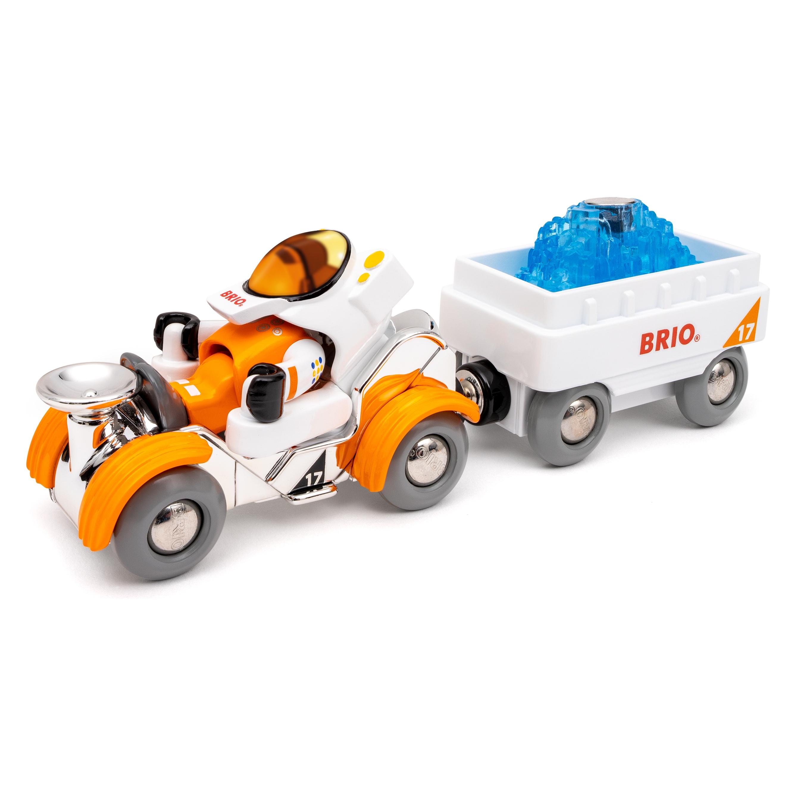 Ravensburger BRIO World 36160 Weltraum Rover - Eisenbahn-Set für Kinder ab 3 Jahren - zauberhaftes Gesch (63616000)