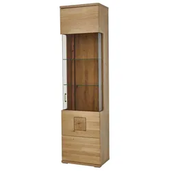 IDEAL Wohnen Vitrine Kansas Holzoptik Braun Alteiche