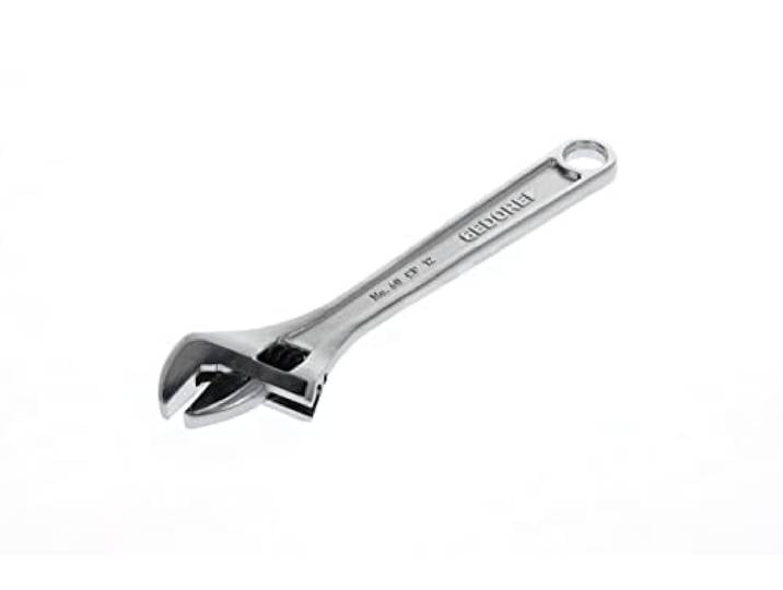 GEDORE Clé à molette\, Taille 36 mm (1\,7/16 pouces)\, Graduation de réglage\, Modèle suédois\, Chromée\, 60 CP 12