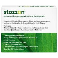 STOZZON Chlorophyll überzogene Tabletten 100 St