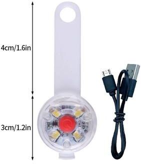 Discount Dollar Deals LED Dog Collar Light, Rechargeable Flashing Pet Cat Night Safety Pendant, Flashlight Accessories For Dogs And Puppies s2