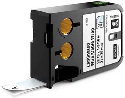 Dymo Rhino 1868705 XTL branca laminada 21x39m