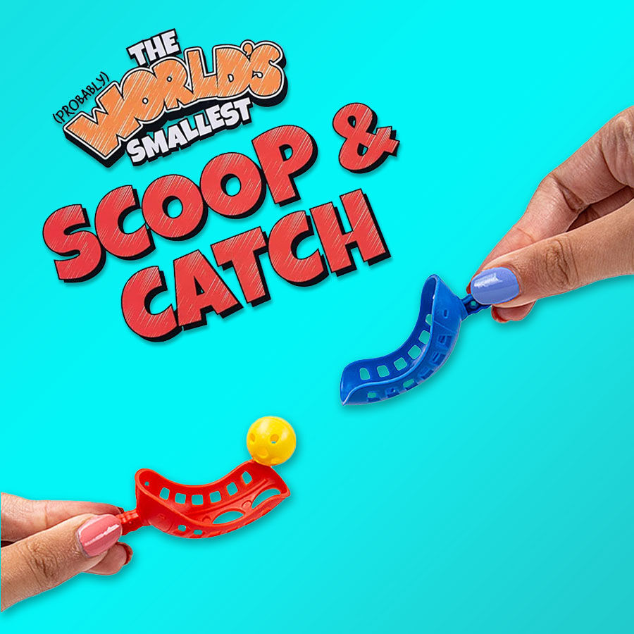 World's Smallest Scoop and Catch