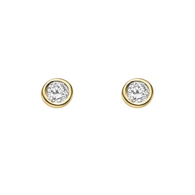Paar Ohrhänger ADELIA´S, gold, Ohrringe, Damen, Damen, 0,1 VVS = sehr sehr kleine Einschlüsse, Gold