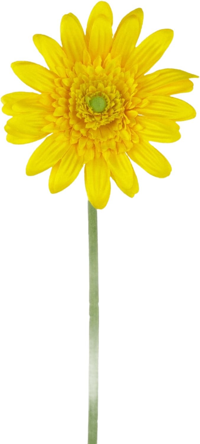 Easyplants Kunstbloem Gerbera Geel 53 cm