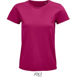 SOLS Schweres Damen Bio T-Shirt 03579 fuchsia S