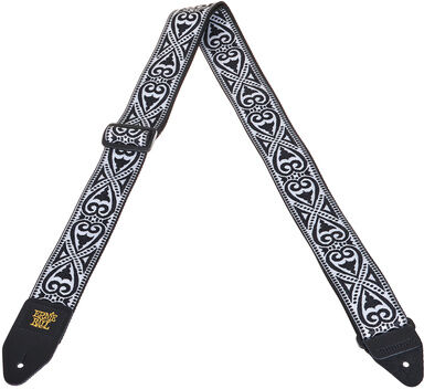 Ernie Ball Black Heart Jacquard Strap