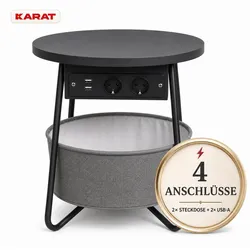 Karat, Couchtisch + Beistelltisch, Beistelltisch Dario (45 x 45 x 50 cm)