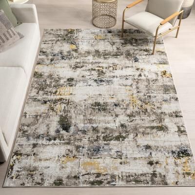 Nuloom Aaliyah SpinClean Casual Abstract Machine Washable Area Rug