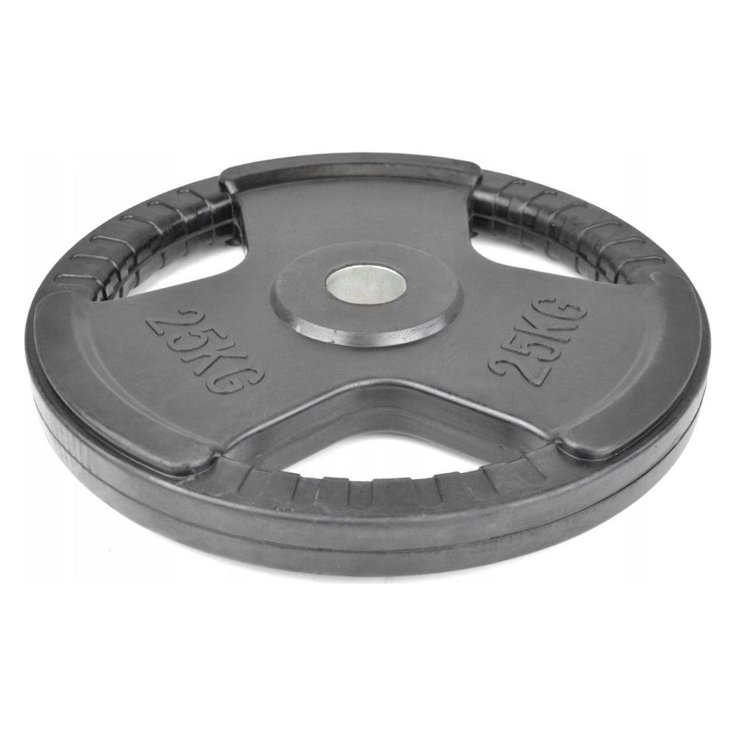 Master Metallgewicht mit gummierter Oberfläche 25 kg (MASkotoucO25)