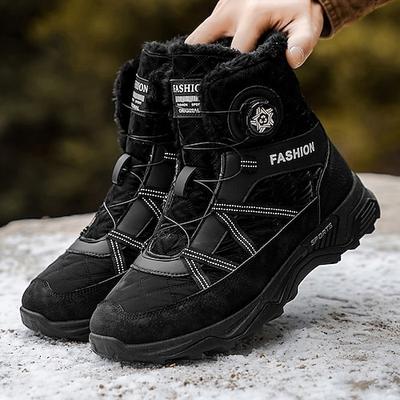 Weiße Herren-Schneestiefel – modisch und warm, konzipiert für Wintersport und kalte Wetterbedingungen