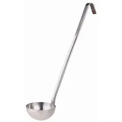 PENTOLE AGNELLI AGNELLI- COIX3205E08 - Schöpfkelle aus rostfreiem Stahl. 120 ml - Durchmesser 8 cm - Länge 34 cm.