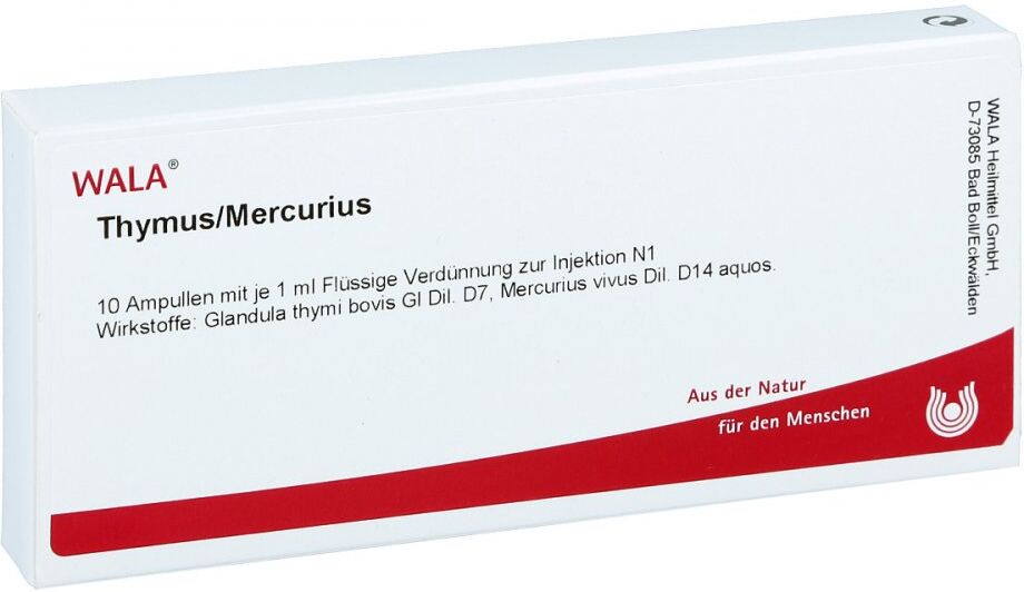 Wala Thymus/ Mercurius Ampullen