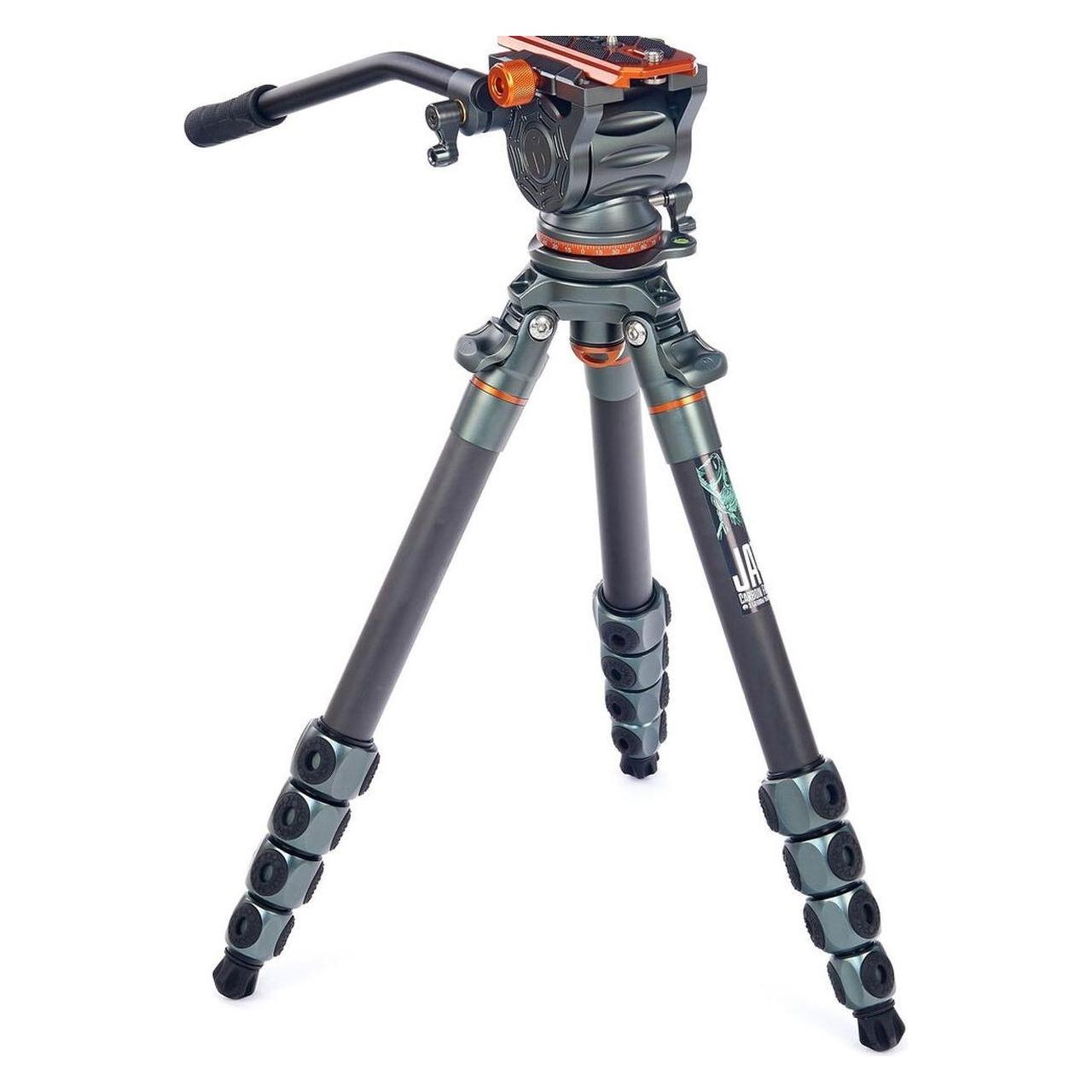 3 Legged Thing Legends Jay & AirHed Cine Standard Video Plate (Carbon) (D220291)