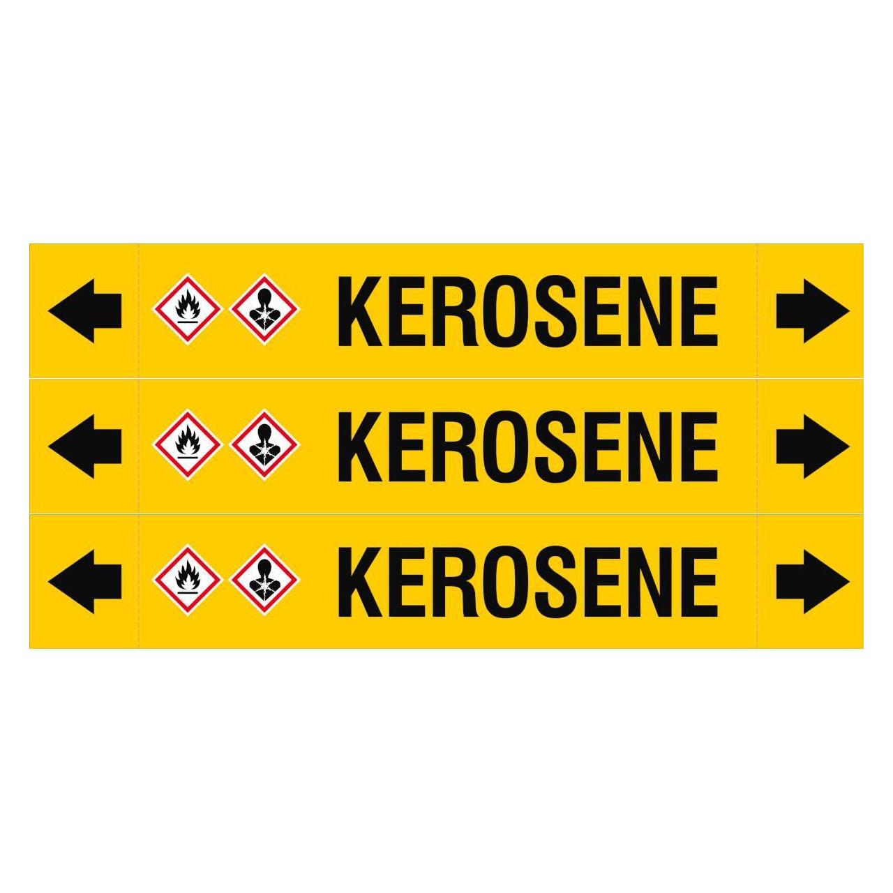 Brady ASME - Rohrmarkierer - Kerosene (ASMEPM-37X230MM-KEROSENE)