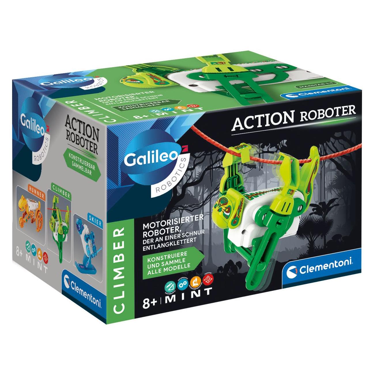 Clementoni Galileo Action Roboter - Climber (59432)